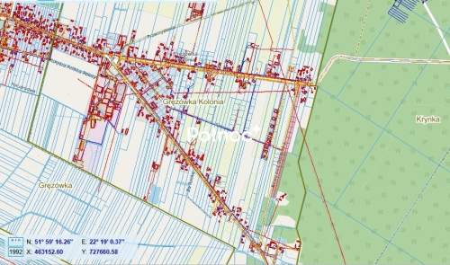 Działki budowlane pod lasem Gręzówka - Kolonia