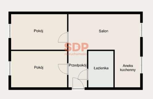 3 pokoje Po remoncie Księże Małe