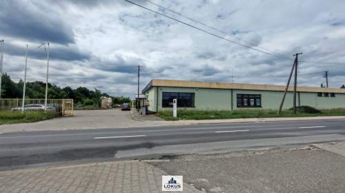 Działka usługowa zabudowana Bełchatów sprzedaż