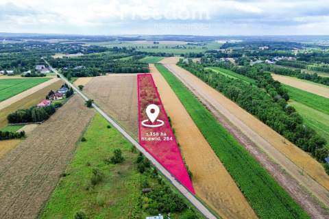 Działka 1,358 ha z opcją podziału Radostków