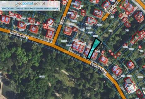 Przestronny segment z ogrodem centrum Giżycka