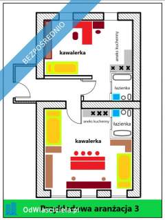 Apartament 5 pokoi 68m2 - mnogość opcji aranżacji - Poznań Ogrody