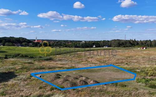 Działka w Sławie z projektem 