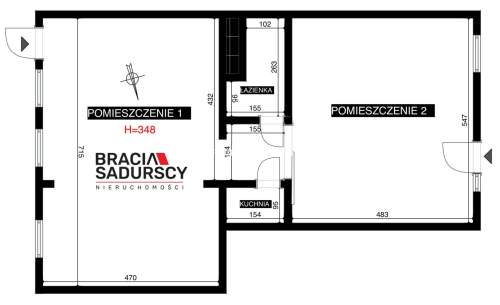 Lokal parterowy przy zajezdni Mały Płaszów