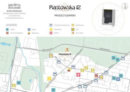 Apartament 124,73 m - 4 pokoje - Pruszcz Gdański