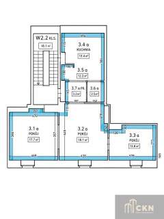 3 pokoje Stare Miasto ul. św. Marka 70 m2