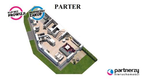 Dom skrajny 7 pokojowy pow. 166m2, ogród 151m2
