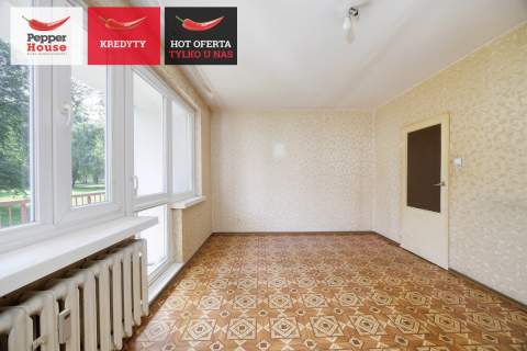 2-pokojowe mieszkanie parter loggia Wyżyny