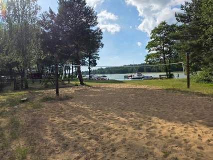 Domek letniskowy przy plaży Wilkasy Zalesie.