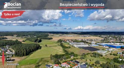 Uzbrojona płaska działka - Chwaszczyno 