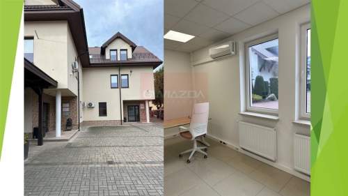 Biuro 110 mkw z kominkiem, na Ursynowie