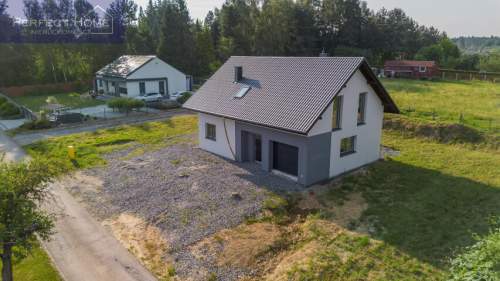 Nowoczesny dom 120,5 m2 na dużej działce 959 m2 - stan deweloperski