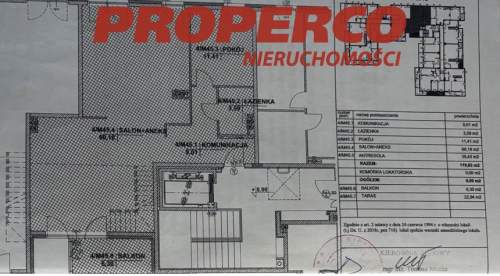 Apartament 3 pokoje, o pow.119,62 m2, Ślichowice