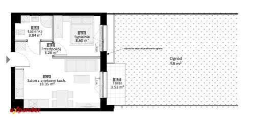 2 pokoje ogródek 58m2 Rokitki k.Tczewa Dobra oferta