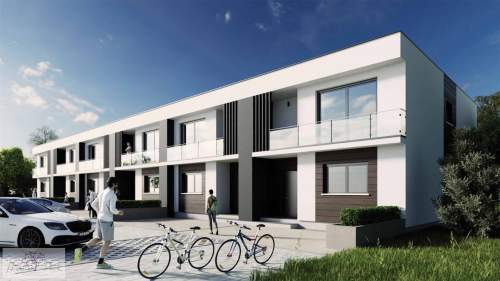 Skrajny segment 112m2 z ogrodem 500m2 - przy lesie