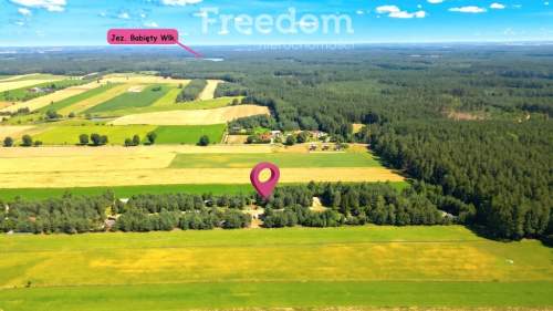 Działka rekreacyjna 677 m Miętkie Mazury MPZP 1ML
