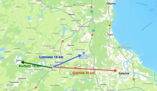 Pośród kaszubskiej zieleni, nad trzema jeziorami