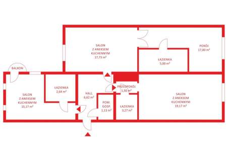 3 niezależne apartamenty. Gdynia ul. Świętojańska