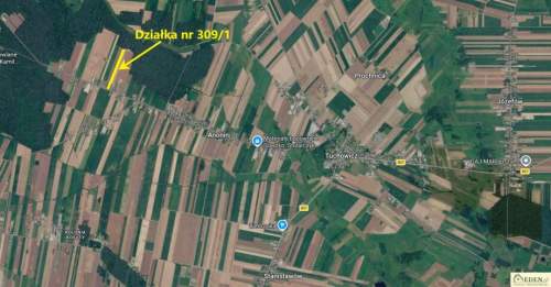 Sprzedam działke 1,08 Ha w Anoninie pod Tuchowiczem