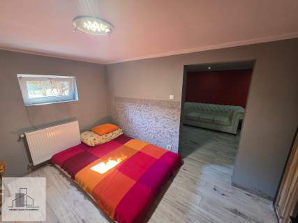 Dom całoroczny 55 m plus 43 m2podpiwniczony działka 602 m las