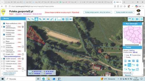 Działka BUDOWLANA 30 ary Bieszczady Bóbrka, k. SOLINA
