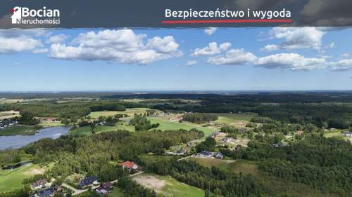 Słoneczna działka przy lesie Przyjaźń