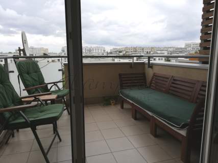 3 Pokojowe Marina Mokotów widok na jezioro