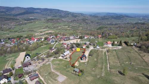 Działka budowlana na sprzedaż, 1596 m2, Krzeszów