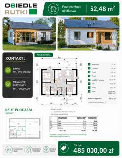 Domy od 52 do 152m2 - różny przedział cenowy