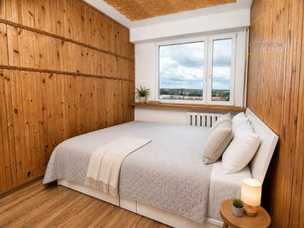 3 pokoje, 60,17 m , balkon i panorama Olsztyna