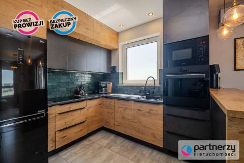 3 pokoje Letnica 65m2, 11 piętro, piękny widok