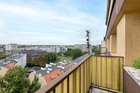 CENTRUM Panorama Wrocławia Balkon CO miejskie