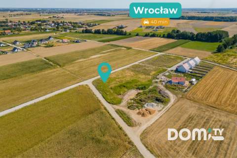Duża działka narożna, komunikacja, kanalizacja