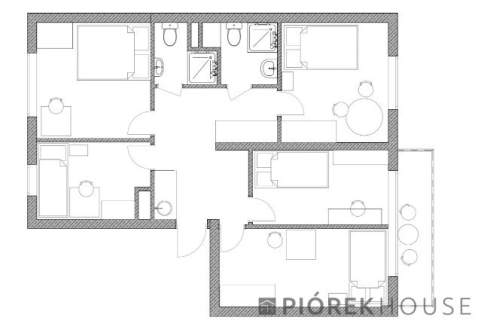 5-pokojowe mieszkanie na Woli