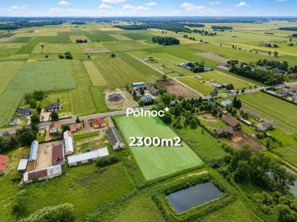 Działka 2300 m z warunkami zabudowy