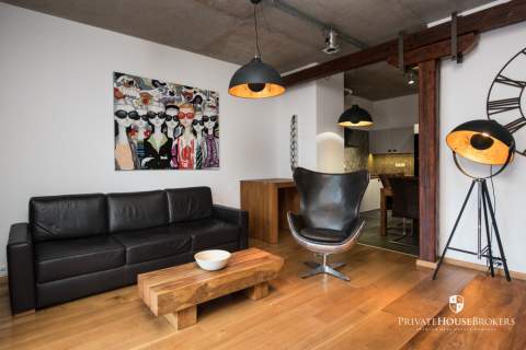 Klimatyczny loft na Zabłociu - 2 pokoje.