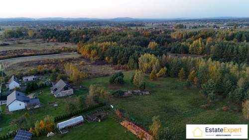 działka rolno budowlana 8700 m2 - Brudzów