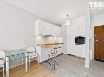 Francuska Park z miejscem duży balkon