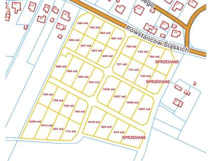 800 m2 z pięknym widokiem na pola i łąki