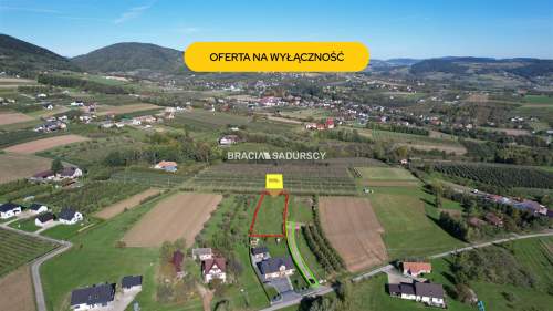 Działka budowlana w Łukowicy k/Limanowej