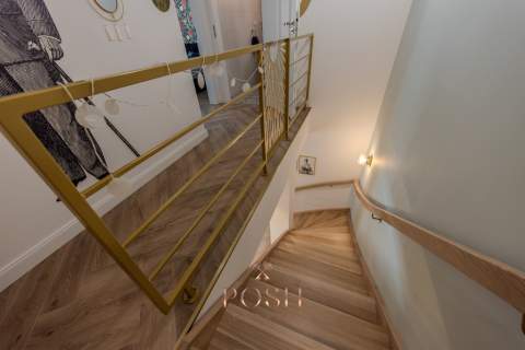 Wykończony dom przy lesie Wysoki standard 98,5m 