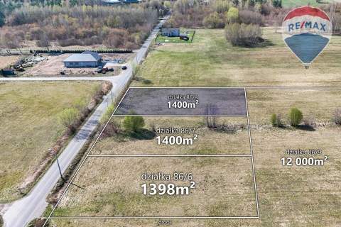 Działka 1400 m2 z warunkami zabudowy gm.Włocławek