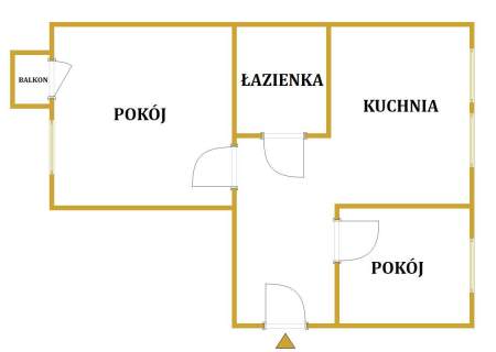 Mieszkanie 2 pokoje z balkonem Czechów