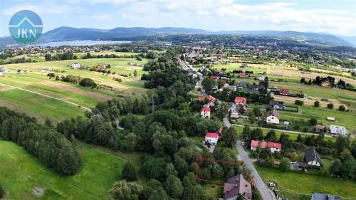 Działka budowlana na sprzedaż, 746 m2, Żywiec