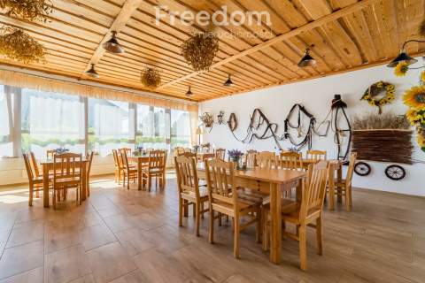 Działka i biznes z linią brzegową Mazury