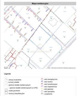 Działki budowlane 896 m2 897 m2 Lubsza Zacisze MPZP