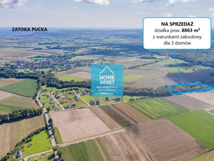 Działka z WZ i pozw. na budowę w otoczeniu lasu.