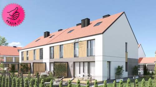 114m2 28m2 poddasza, ogród, salon od południowej strony