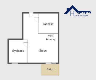 Wola 2 pokoje Do wprowadzenia Galeria Balkon