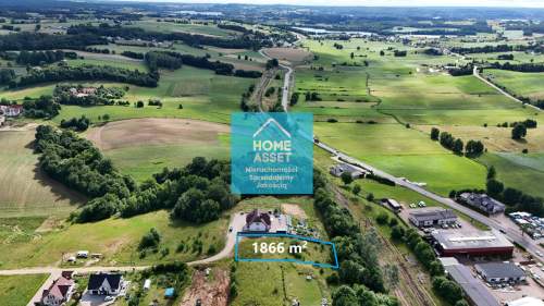 Miechucino Działka pod dom na Kaszubach 1866m2